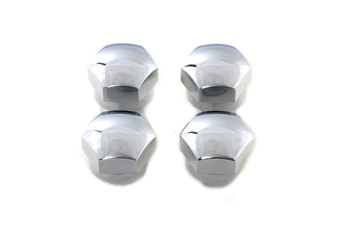 Chrome Rocker Shaft End Plug - V-Twin Mfg.
