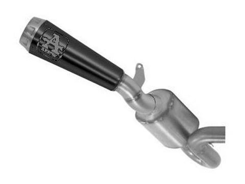 71951PRN  Arrow Pro-Race Slip-on Exhaust, Nichrome Dark for Ducati Scrambler 800 Icon 2021-2025