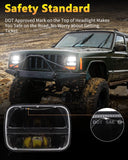 DNA MOTORING HL-OH-F1504-CH-AM Chrome Amber Headlights Replacement Compatible with 04-08 F-150/06-08 Mark LT