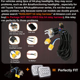 H5054 Kaslight 5x7 LED Headlights 7x6 Highlow Beam Sealed H4 9003 6054 Socket For Jeep Wrangler Yj Xj S10 Pickup Chevy Blazer Express Vancherokee Truck Ford E250