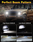 DNA MOTORING HL-OH-F1504-CH-AM Chrome Amber Headlights Replacement Compatible with 04-08 F-150/06-08 Mark LT