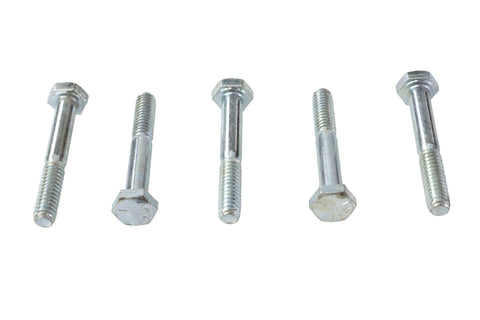 Hex Cap Bolts Zinc 1/4 inch X 1-3/4 inch - V-Twin Mfg.