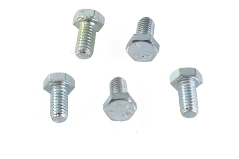 Hex Cap Bolts Zinc 5/16 inch X 5/8 inch - V-Twin Mfg.