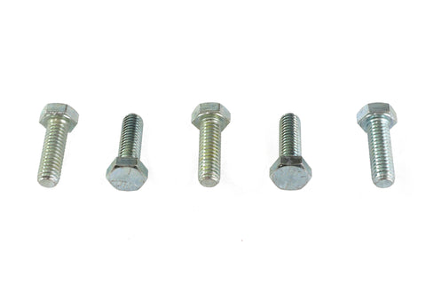 Hex Cap Bolts Zinc 5/16 inch X 1 inch - V-Twin Mfg.