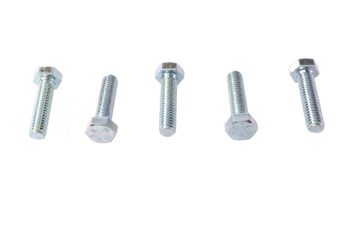 Hex Cap Bolts Zinc 5/16 inch X 1-1/4 inch - V-Twin Mfg.