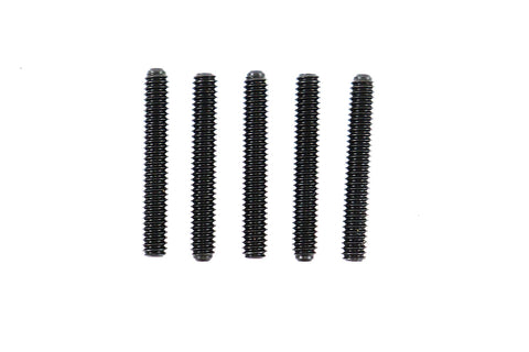 Cup Point Screw Set, 1/4-20 x 1-3/4 inch - V-Twin Mfg.