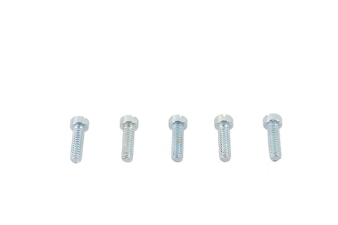 Fillister Head Screws 10-24 X 5/8 inch Zinc - V-Twin Mfg.