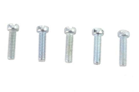 Fillister Head Screws 8-32 x 5/8 inch Zinc - V-Twin Mfg.