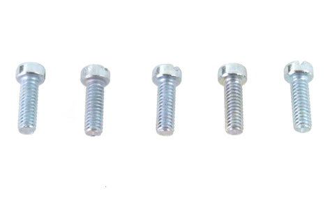 Fillister Head Screws 8-32 X 1/2 inch Zinc - V-Twin Mfg.
