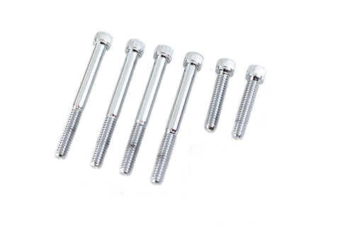 Oil Pump Mount Set Allen Chrome - V-Twin Mfg.