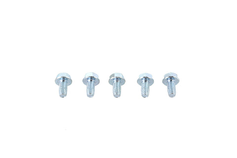 Hex Flange Screws 5/16 inch-18 x 5/8 inch Zinc - V-Twin Mfg.