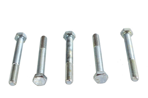 Zinc Hex Cap Bolts 5/16 inch-18 x 2-3/4 inch - V-Twin Mfg.