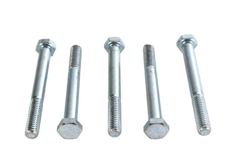Zinc Hex Cap Bolts 5/16 inch-18 x 3 inch - V-Twin Mfg.