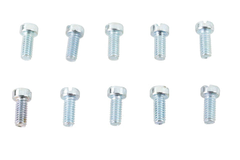 Fillister Head Screw 8-32 N.C. X 3/8 inch Zinc - V-Twin Mfg.