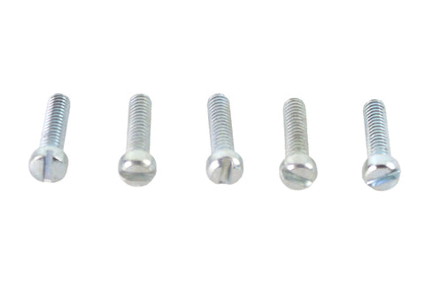 8-32 x 3/4 inch Fillister Head Screw Zinc - V-Twin Mfg.