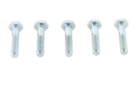 Zinc Hex Cap Bolts 7/16 inch-14 x 1 inch - V-Twin Mfg.