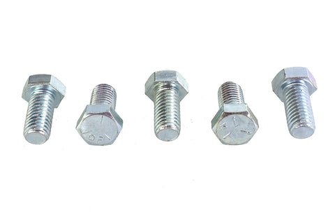 Zinc Hex Cap Bolts 1/2 inch-13 x 1 inch - V-Twin Mfg.