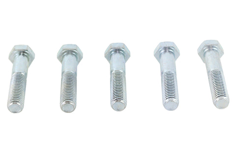 Zinc Hex Cap Bolts 1/2 inch-13 x 2-1/2 inch - V-Twin Mfg.