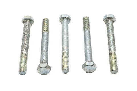Zinc Hex Cap Bolts 5/16 inch-24 x 2-3/4 inch - V-Twin Mfg.