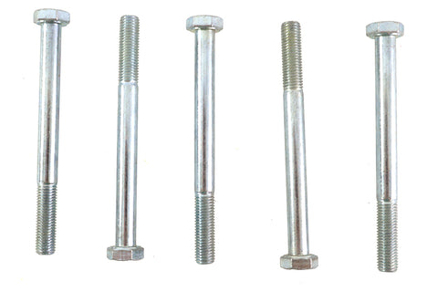 Zinc Hex Cap Bolts 5/16 inch-24 x 3-1/2 inch - V-Twin Mfg.