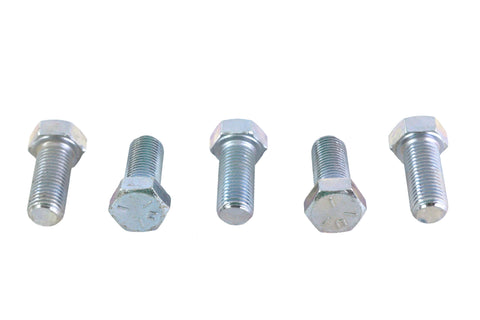Zinc Hex Cap Bolts 7/16 inch-20 x 1 inch - V-Twin Mfg.