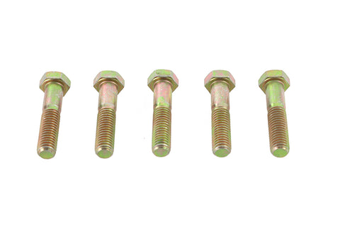 Zinc Hex Cap Bolts 1/2 inch-20 x 2 inch - V-Twin Mfg.