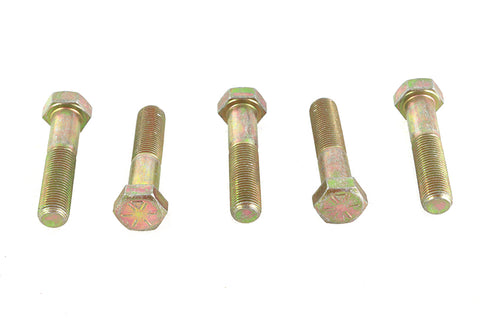 Zinc Hex Cap Bolts 1/2 inch-20 x 2-1/4 inch - V-Twin Mfg.