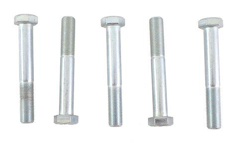 Zinc Hex Cap Bolts 1/2 inch-20 x 3-1/2 inch - V-Twin Mfg.