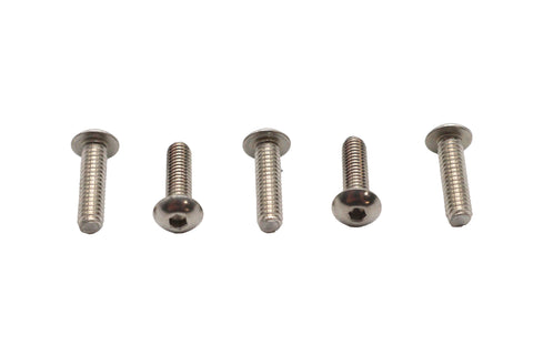Allen Button Head Screws Stainless Steel 1/4-20 X 7/8 inch - V-Twin Mfg.