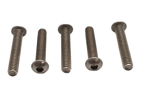 Allen Button Head Screws Stainless Steel 1/4-20 X 1-1/2 inch - V-Twin Mfg.