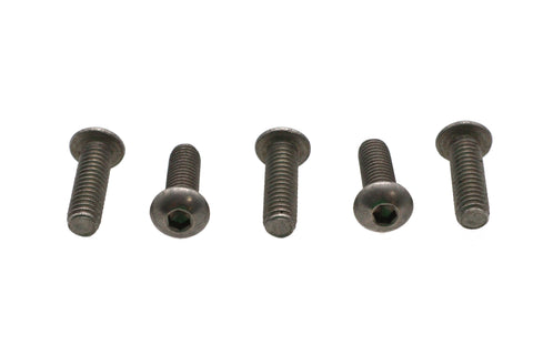 Allen Button Head Screws Stainless Steel 5/16-18 X 1 inch - V-Twin Mfg.