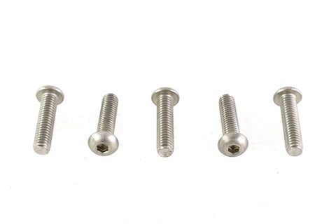 Allen Button Head Screws Stainless Steel 5/16-18 X 1-1/4 inc - V-Twin Mfg.