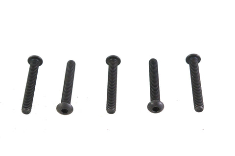 Allen Button Head Screws Black 1/4-20 X 1-3/4 inch - V-Twin Mfg.