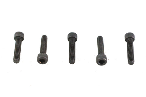 10-24 x 7/8 inch Allen Socket Cap Screw Black - V-Twin Mfg.