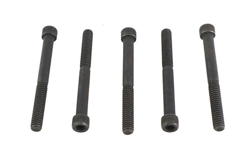 1/4 inch-20 x 2-1/2 inch Allen Socket Cap Screw Black - V-Twin Mfg.