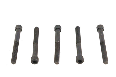 1/4 inch-28 X 2-1/4 inch Allen Socket Cap Screw Black - V-Twin Mfg.