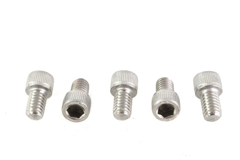 5/16 inch-18 x 1/2 inch Allen Socket Cap Screw Black - V-Twin Mfg.