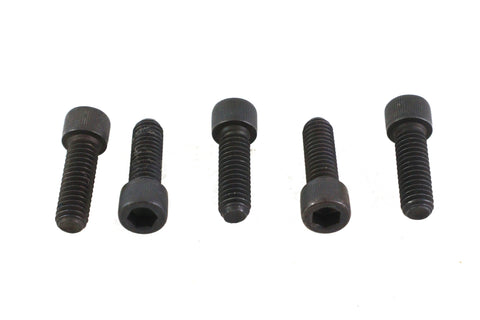 5/16 inch-18 x 1 inch Allen Socket Cap Screw Black - V-Twin Mfg.