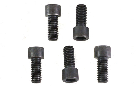 7/16 inch-14 x 1 inch Allen Socket Cap Screw Black - V-Twin Mfg.