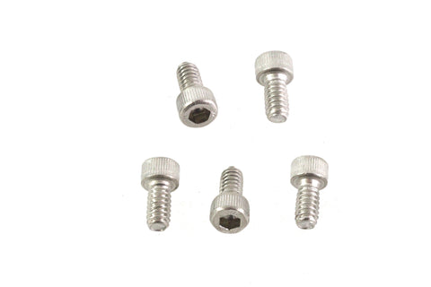 10-24 X 3/8 inch Allen Socket Cap Screw Stainless Steel - V-Twin Mfg.