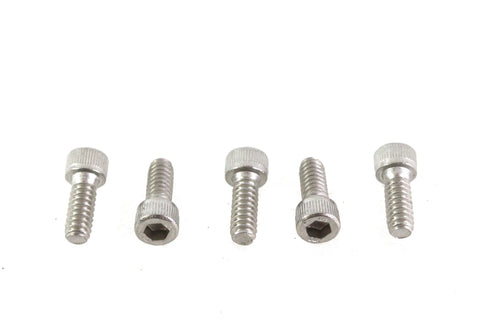 10-24 X 1/2 inch Allen Socket Cap Screw Stainless Steel - V-Twin Mfg.