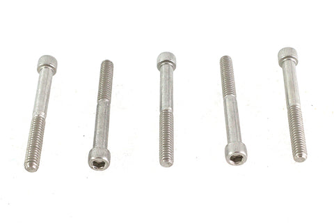1/4 inch-20 x 2-1/4 inch Allen Socket Cap Screw Stainless St - V-Twin Mfg.