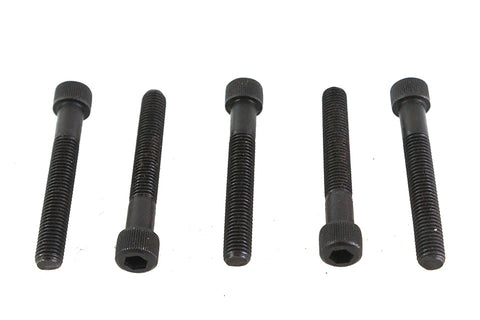 1/4 inch-28 x 1-3/4 inch Allen Socket Cap Screw Black - V-Twin Mfg.