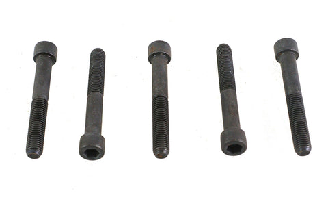 5/16 inch-24 x 2-1/4 inch Allen Socket Cap Screw Black - V-Twin Mfg.