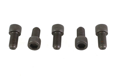 3/8 inch-24 x 3/4 inch Allen Socket Cap Screw Black - V-Twin Mfg.