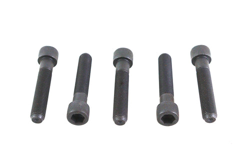 3/8 inch-24 x 2 inch Allen Socket Cap Screw Black - V-Twin Mfg.