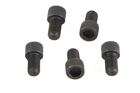 7/16 inch-20 x 3/4 inch Allen Socket Cap Screw Black - V-Twin Mfg.