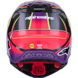 ALPINESTARS Supertech M10 Helmet - MIPS® - Era - Gloss Pink/Violet/Yellow Fluo - Small 8301223-3145-S