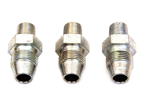 Cadmium Oil Line Fitting - V-Twin Mfg.