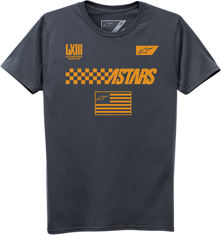 IN STOCK Open Box new  ALPINESTARS Front T-Shirt - Charcoal - XL 12307211118XL